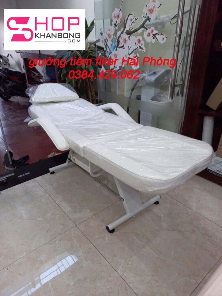 giuong tiem filler spa hai Phong 1 768x1024 - Shop chuyên cung cấp các loại giường cho spa chắc chắn có bảo hành lắp đặt