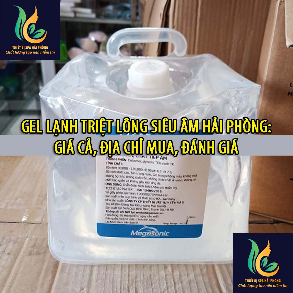 gel lanh sieu am spa tai hai phong 1 - Gel Lạnh Triệt Lông Siêu Âm Hải Phòng: Giá Cả, Địa Chỉ Mua, Đánh Giá