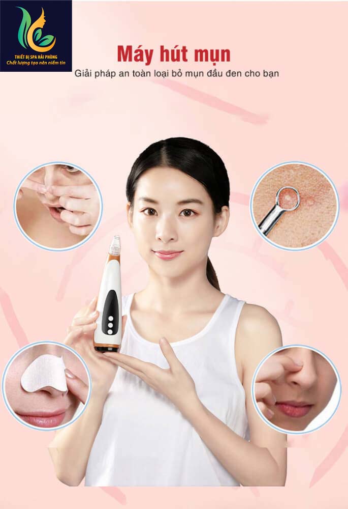 may hut mun tai hai phong 4 - Máy hút mụn các loại tại Hải Phòng. Phân loại, Bảng giá chi tiết