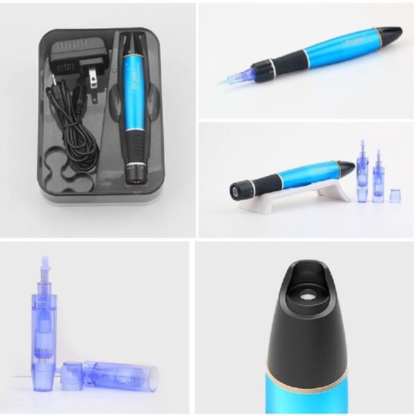 Máy phi kim dr pen xanh có tích điện