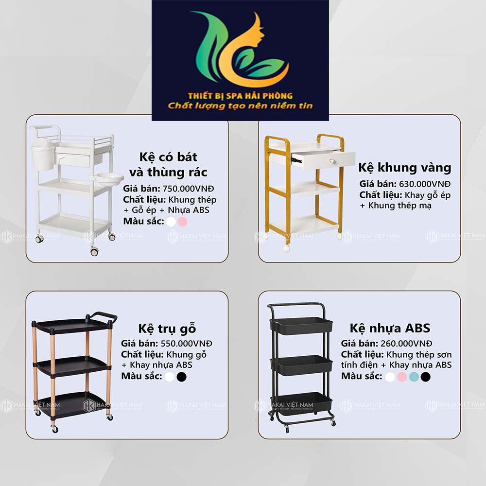 cung cap ke tu cho cua hang spa tai hai phong 3 - Cung Cấp Kệ Đựng Đồ, Tủ Đựng Mỹ Phẩm Spa tại Hải Phòng